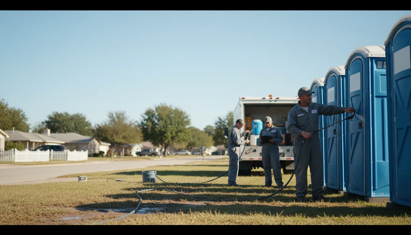 Long-Term Portable Toilet Rental in Clara, MS near me